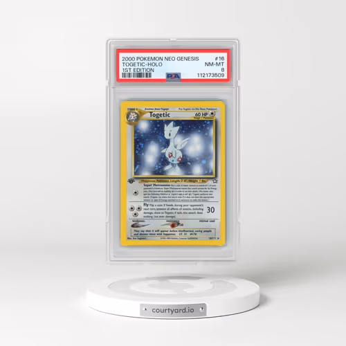 2000 Pokémon Neo Genesis #16 Togetic - 1st Edition Holo (PSA 8 NM-MT)