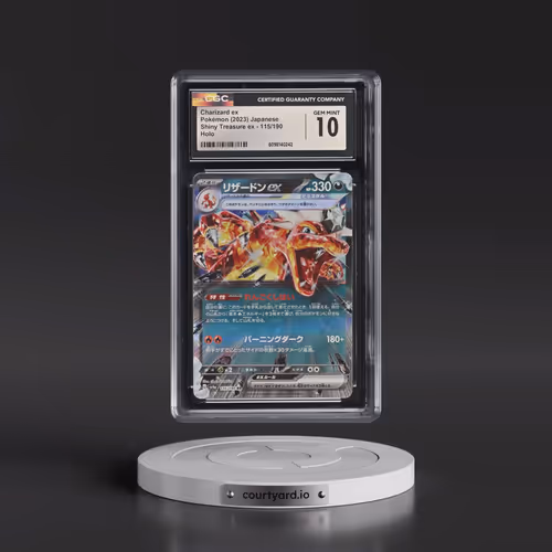 2023 Shiny Treasure ex #115/190 Charizard ex - Holo (CGC 10 GEM MINT)