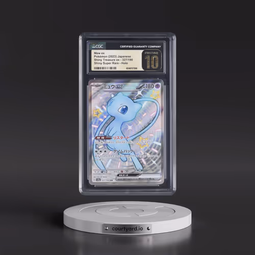 2023 Shiny Treasure ex #327/190 Mew ex - Shiny Super Rare Holo (CGC 10 PRISTINE)