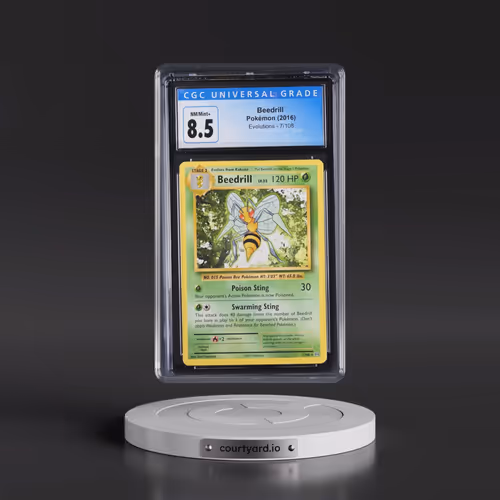 2016 Evolutions #7/108 Beedrill (CGC 8.5 NM-MT+)