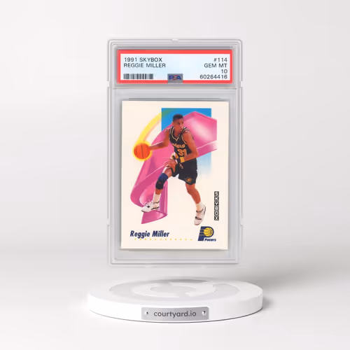 1991 Skybox #114 Reggie Miller (PSA 10 GEM MINT)