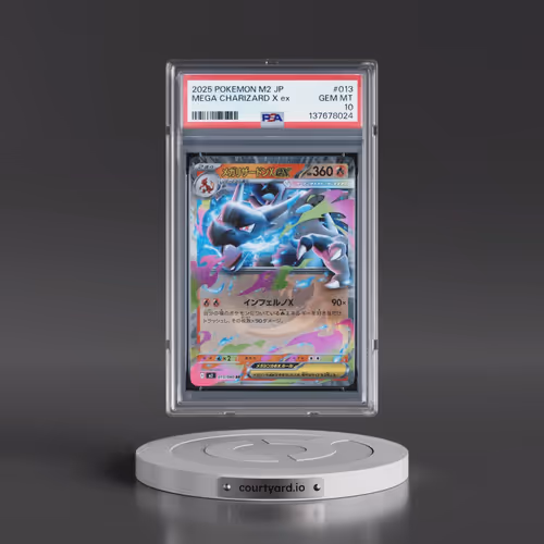 2025 Pokémon M2-Inferno X #013 Mega Charizard X EX - Holo (PSA 10 GEM MINT)