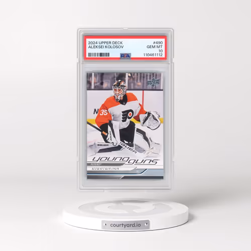 2024 Upper Deck #490 Aleksei Kolosov (PSA 10 GEM MINT)