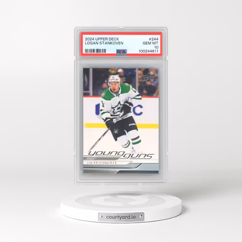 2024 Upper Deck #244 Logan Stankoven (PSA 10 GEM MINT)
