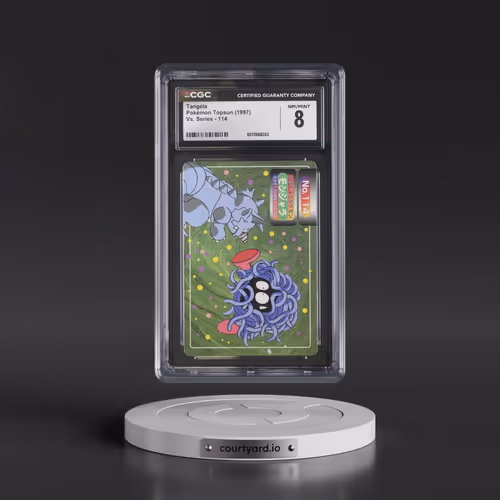 1997 (Two Pokémon) Vs. Series #114 Tangela (CGC 8 NM-MT)