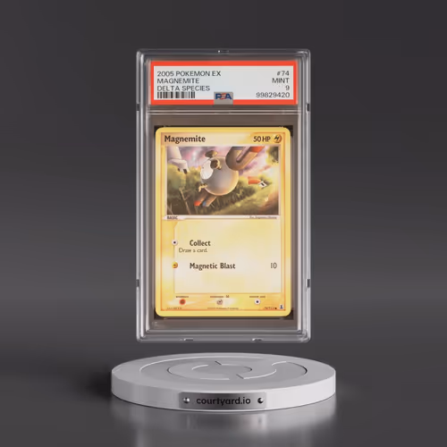 2005 Pokémon EX Delta Species #74 Magnemite (PSA 9 MINT)