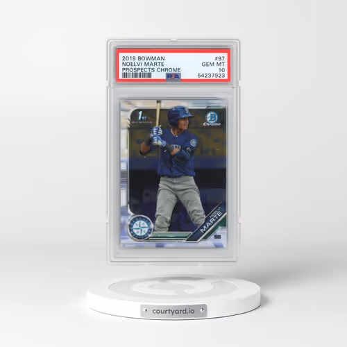 2019 Bowman Prospects Chrome #97 Noelvi Marte (PSA 10 GEM MINT)