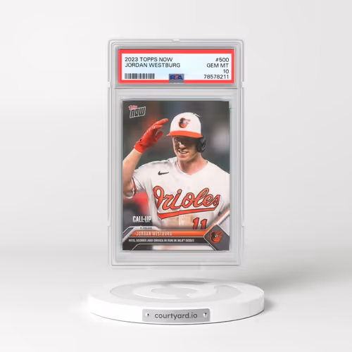 2023 Topps Now #500 Jordan Westburg (PSA 10 GEM MINT)