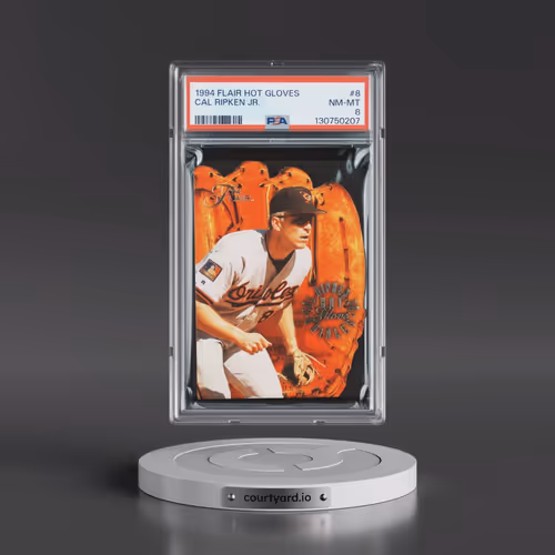 1994 Flair Hot Glove #8 Cal Ripken Jr. (PSA 8 NM-MT)