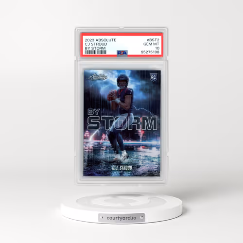 2023 Panini Absolute By Storm #BST2 CJ Stroud (PSA 10 GEM MINT)