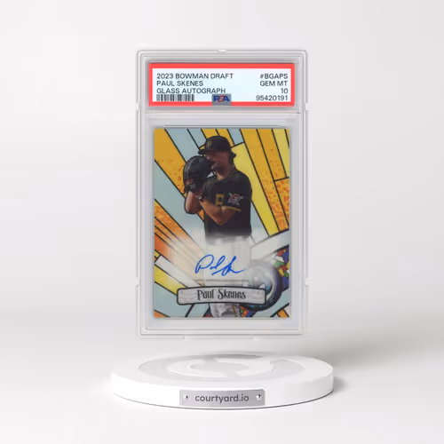 2023 Bowman Draft Bowman Glass Autograph #BGAPS Paul Skenes (PSA 10 GEM MINT)