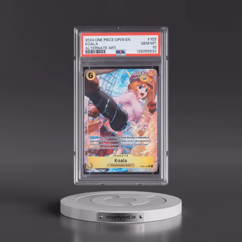 2024 One Piece OP09-Emperors in the New World #103 Koala - Alternate Art (PSA 10 GEM MINT)