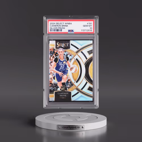 2024 Panini Select WNBA #191 Cameron Brink - Silver Prizm (PSA 10 GEM MINT)