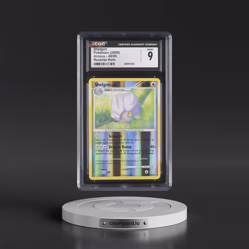 2009 Arceus #48/99 Shelgon - Reverse Holo (CGC 9 MINT)