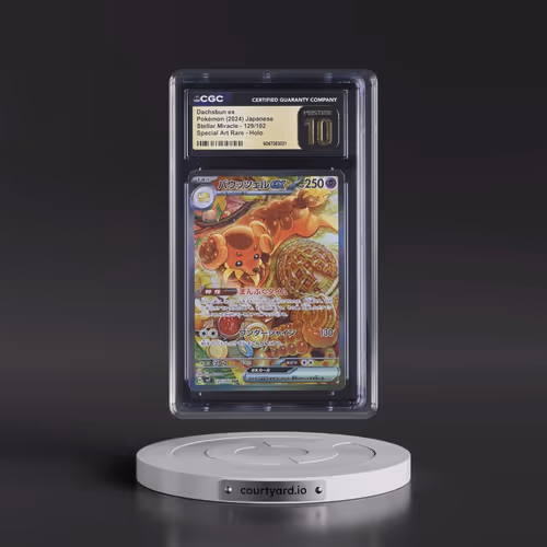 2024 Stellar Miracle #129/102 Dachsbun ex - Super Art Rare Holo (CGC 10 PRISTINE)