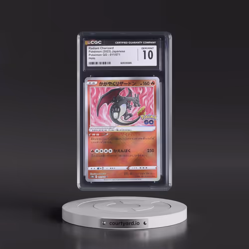 2022 Pokémon GO #011/071 Radiant Charizard - Holo (CGC 10 GEM MINT)