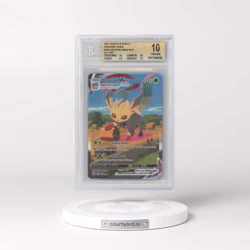 2021 Evolving Skies #205 Leafeon VMAX - Secret Rare Holo (BGS 10 PRISTINE)