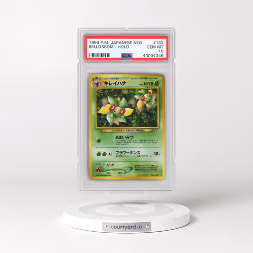 2000 Pokémon Neo #182 Bellossom - Holo (PSA 10 GEM MINT)