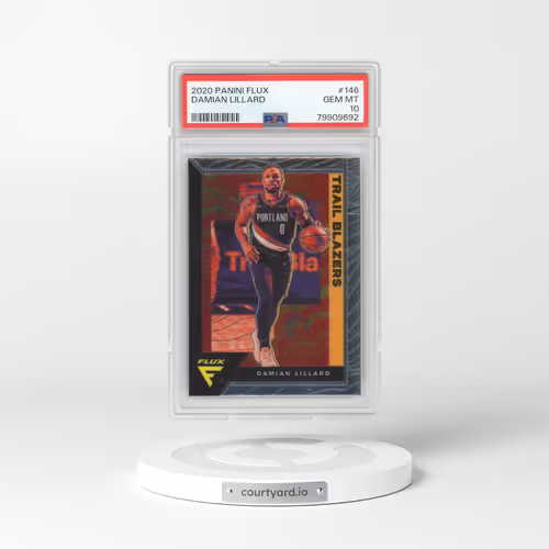2020 Panini Flux #146 Damian Lillard (PSA 10 GEM MINT)