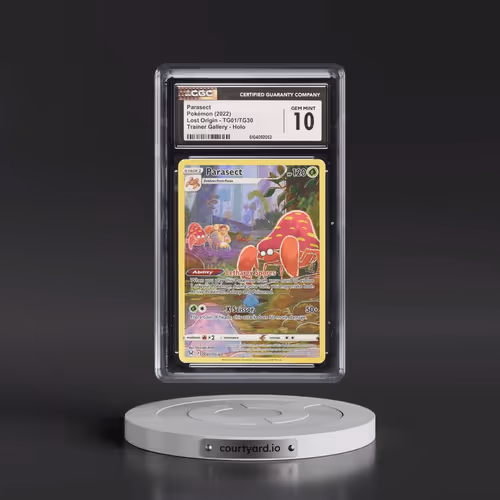 2022 Lost Origin #TG01/TG30 Parasect - Trainer Gallery Holo (CGC 10 GEM MINT)