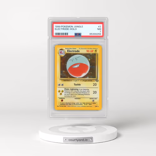1999 Pokémon Jungle #2 Electrode - Holo (PSA 7 NM)