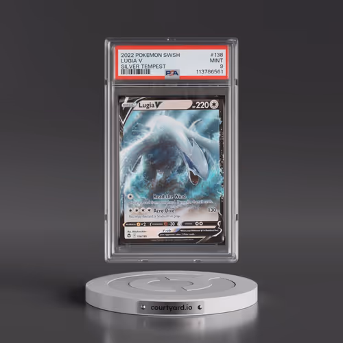 2022 Pokémon Sword & Shield Silver Tempest #138 Lugia V - Holo (PSA 9 MINT)