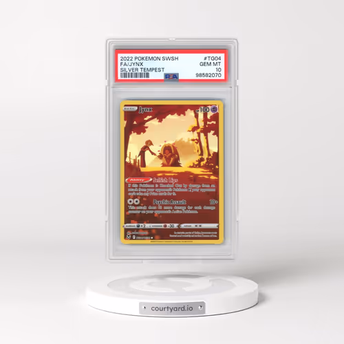2022 Pokémon Sword & Shield Silver Tempest #TG04 Jynx - Full Art (PSA 10 GEM MINT)