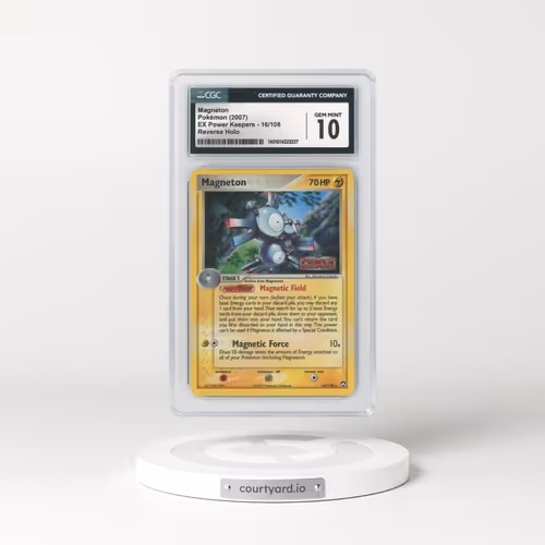 2007 EX Power Keepers #16 Magneton - Holo (CGC 10 GEM MINT)