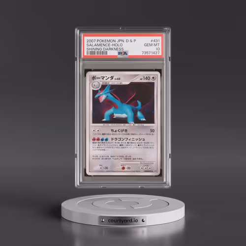 2007 Pokémon Diamond & Pearl Shining Darkness #431 Salamence - Holo (PSA 10 GEM MINT)