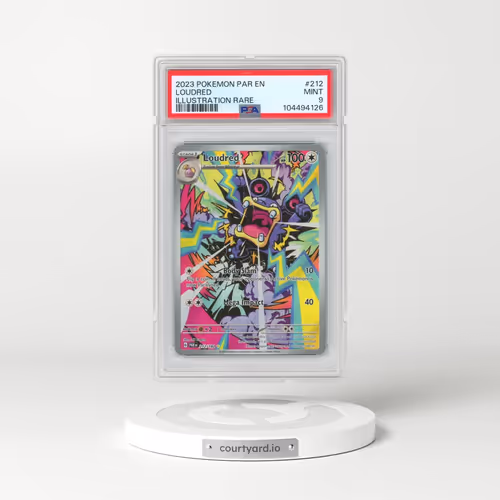 2023 Pokémon Par EN-Paradox Rift #212 Loudred - Illustration Rare (PSA 9 MINT)