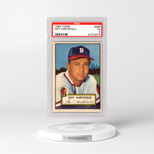 1952 Topps #264 Roy Hartsfield (PSA 5 EX)