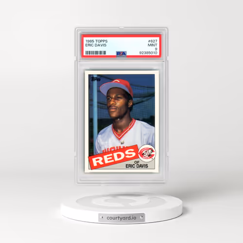 1985 Topps #627 Eric Davis (PSA 9 MINT)