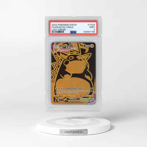 2022 Pokémon Sword & Shield Lost Origin #TG29 Pikachu Vmax - Full Art (PSA 9 MINT)