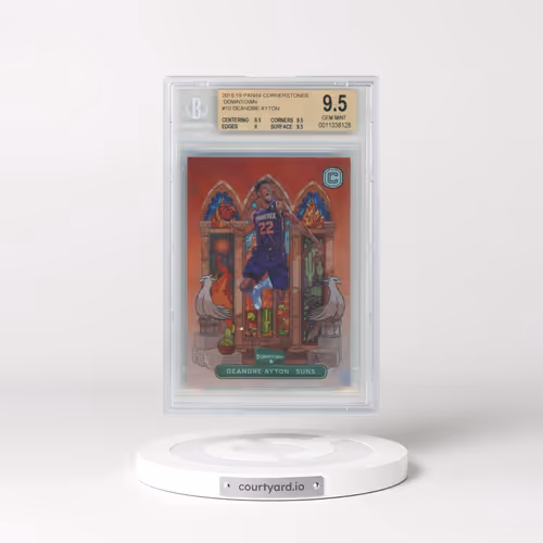 2018 Panini Cornerstones Downtown #10 DeAndre Ayton (BGS 9.5 GEM MINT)