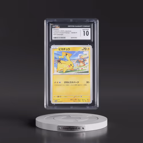 2022 Scarlet & Violet Promos #120/SV-P Pikachu - Gift Campaign (CGC 10 GEM MINT)