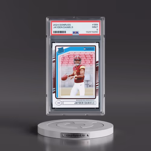 2024 Panini Donruss #389 Jayden Daniels (PSA 9 MINT)