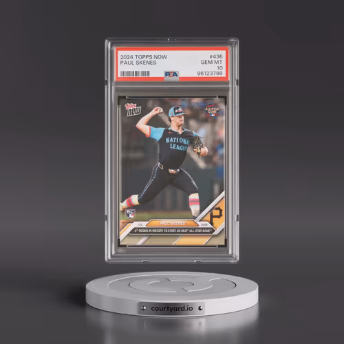 2024 Topps Now #436 Paul Skenes (PSA 10 GEM MINT)