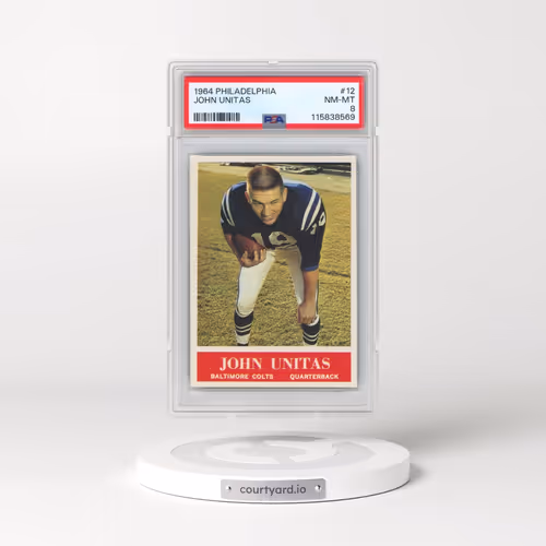 1964 Philadelphia #12 John Unitas (PSA 8 NM-MT)