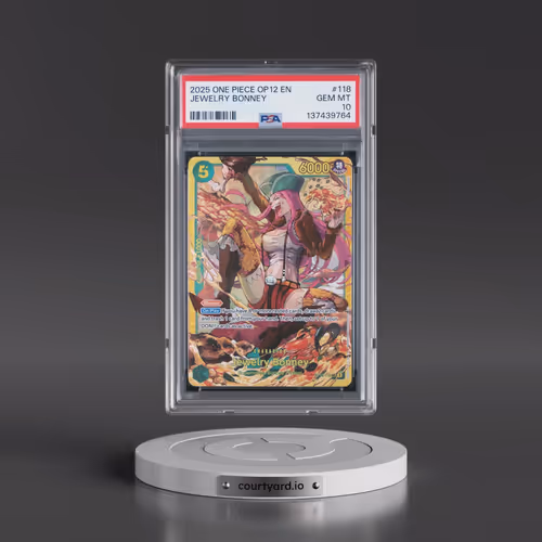 2025 One Piece OP12-Legacy of the Master #118 Jewelry Bonney (PSA 10 GEM MINT)