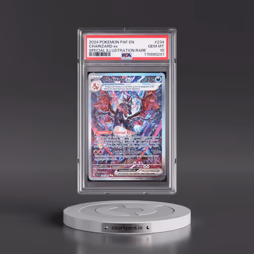 2024 Pokémon Paf EN-Paldean Fates #234 Charizard EX - Holo Special Illustration Rare (PSA 10 GEM MIN