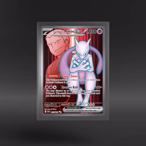Destined Rivals #213/182 Team Rocket's Mewtwo ex