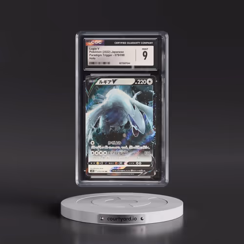 2022 Pokémon Sword & Shield Paradigm Trigger #079 Lugia V - Holo (CGC 9 MINT)