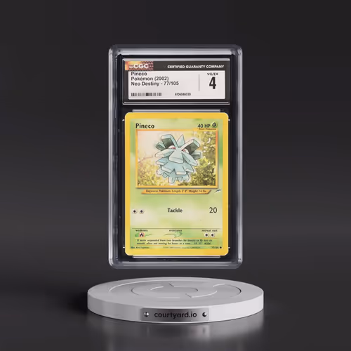 2002 Neo Destiny #77/105 Pineco (CGC 4 VG-EX)