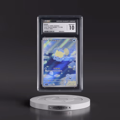 2024 Pokémon SV8-Super Electric Breaker #111 Spheal - Art Rare (CGC 10 GEM MINT)