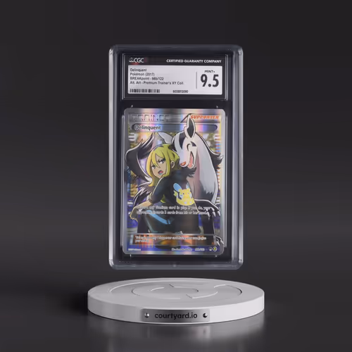 2017 Pokémon Premium Trainer XY Collection Promo #98b Delinquent - Full Art (CGC 9.5 MINT+)
