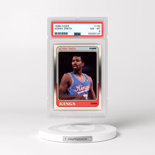1988 Fleer #100 Kenny Smith (PSA 8 NM-MT)