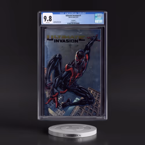 Ultimate Invasion #1 CGC 9.8 White Pages (Marvel Comics, 8/23) - Universal Foil Edition