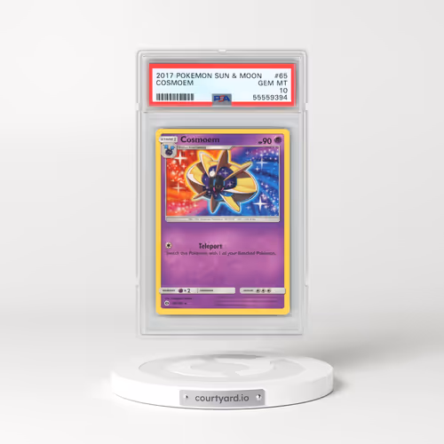 2017 Pokémon Sun & Moon #65 Cosmoem (PSA 10 GEM MINT)