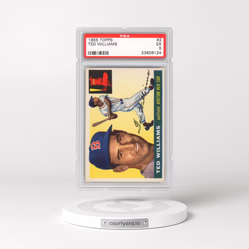 1955 Topps #2 Ted Williams (PSA 5 EX)