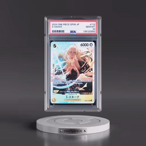 2024 One Piece Japanese Two Legends #112 S-Snake (PSA 10 GEM MINT)